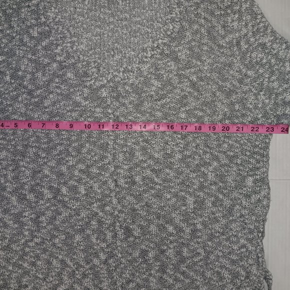 ANTHROPOLOGIE JOHN + JENN COTTON BLEND V NECK PULLOVER KNIT SWEATER - Picture 7 of 8